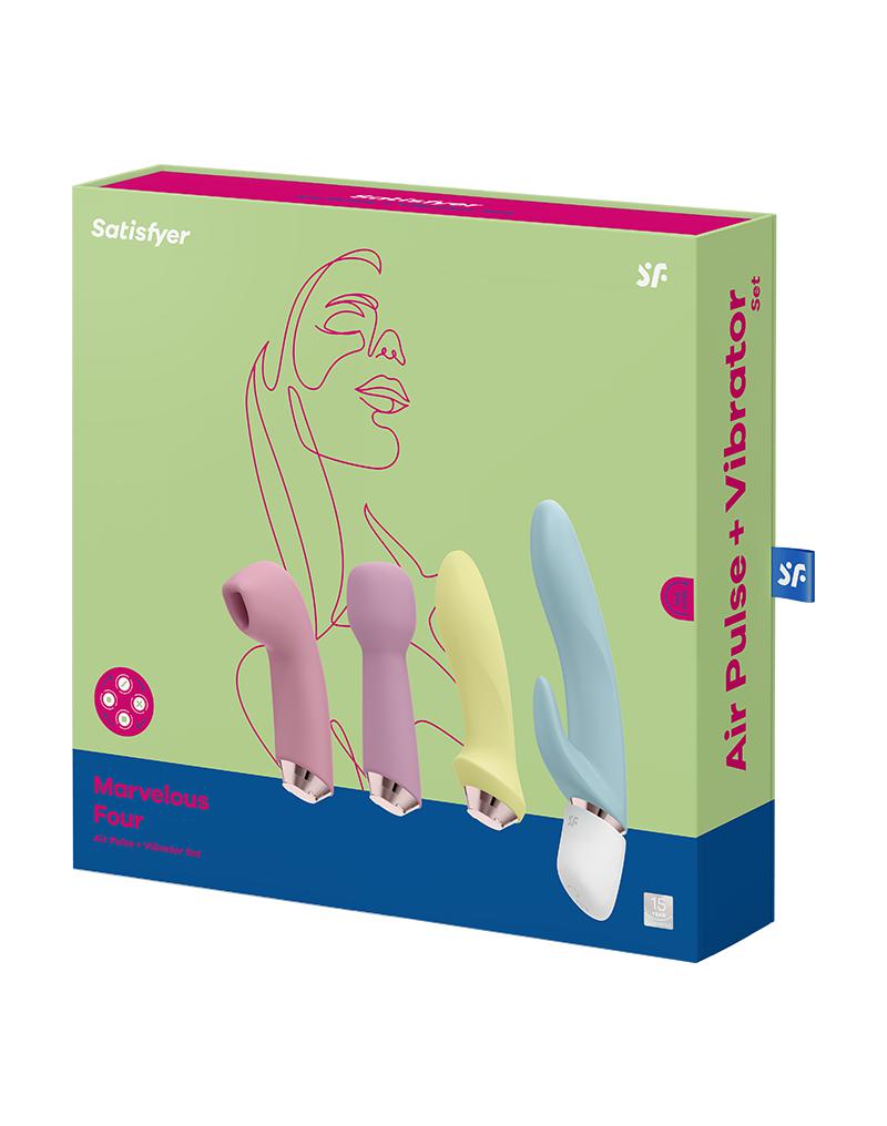 Satisfyer - Marvelous Four - Vierdelige Vibrator Set