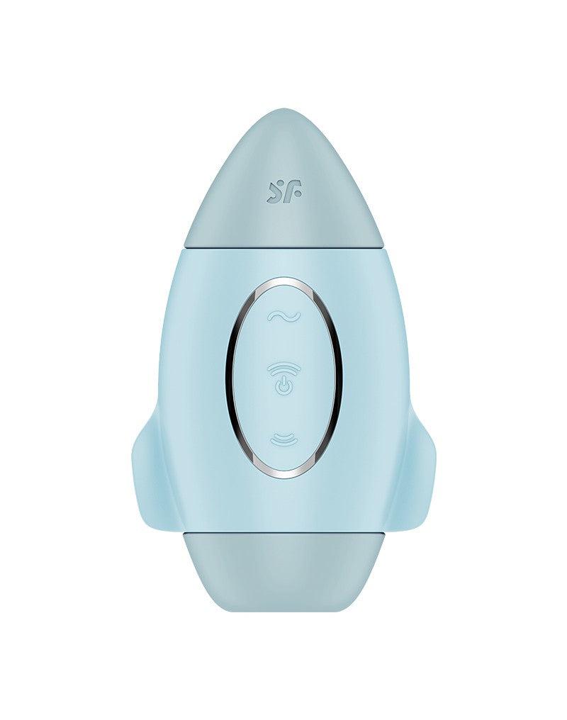 Satisfyer - Mission Control - Luchtdruk Vibrator - Lichtblauw