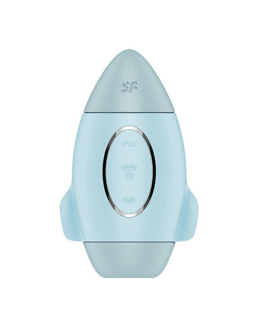 Satisfyer - Mission Control - Luchtdruk Vibrator - Lichtblauw