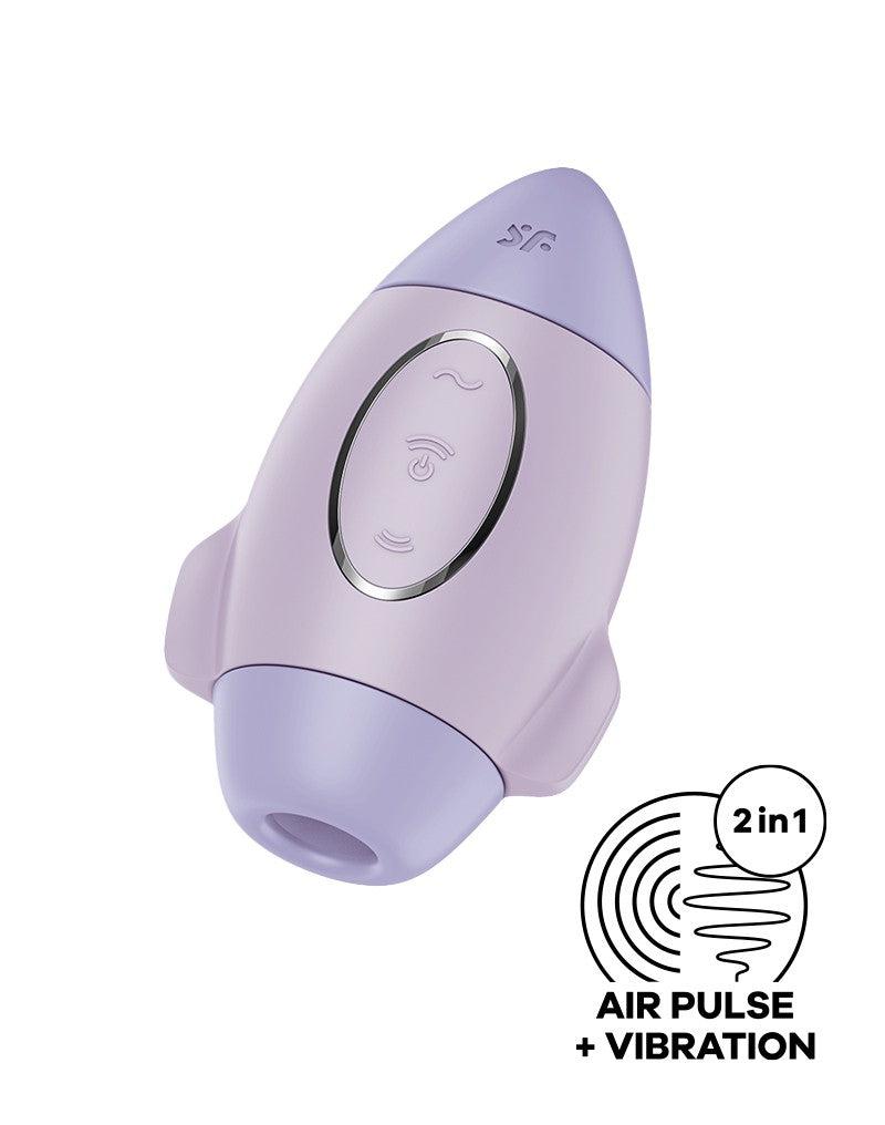 Satisfyer - Mission Control - Luchtdruk Vibrator - Lila