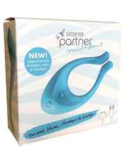 Satisfyer - Multifun 1 - Partner Vibrator - Lichtblauw