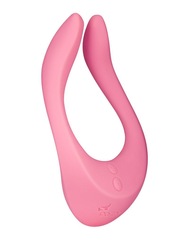 Satisfyer - Multifun 2 - Partner Vibrator - Roze