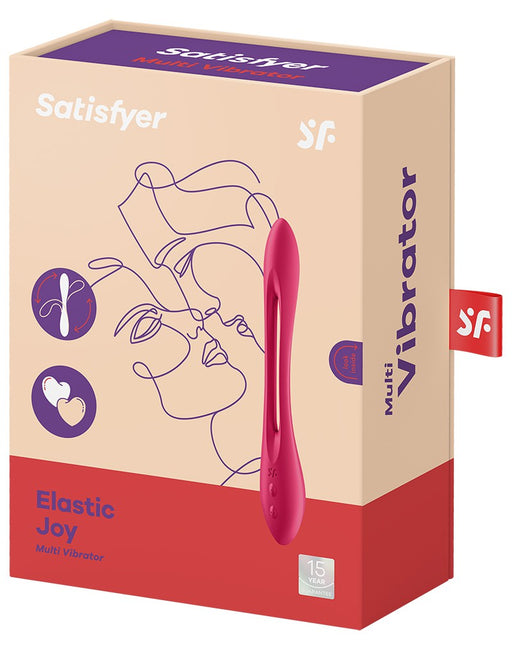 Satisfyer - Elastic Game - Multifunctionele Buigbare Vibrator - Rood
