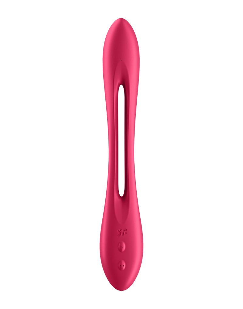 Satisfyer - Elastic Game - Multifunctionele Buigbare Vibrator - Rood