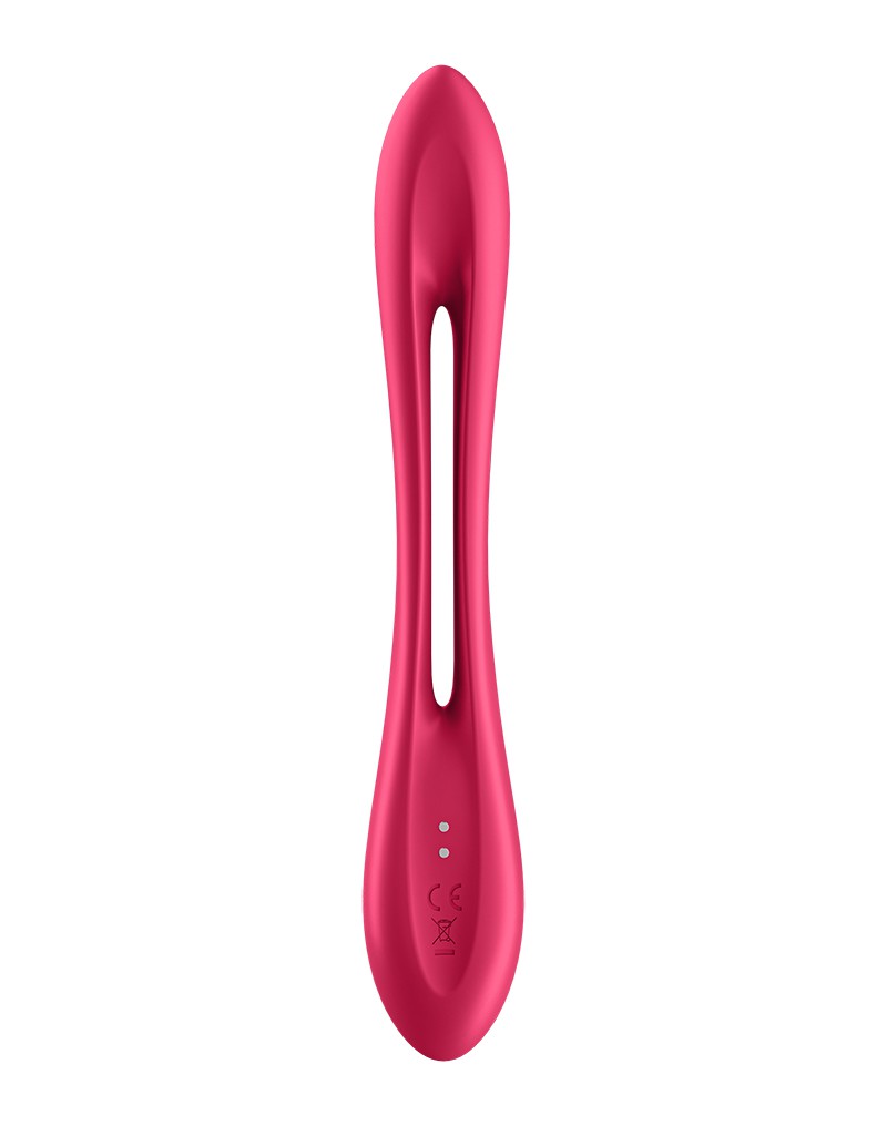 Satisfyer - Elastic Game - Multifunctionele Buigbare Vibrator - Rood