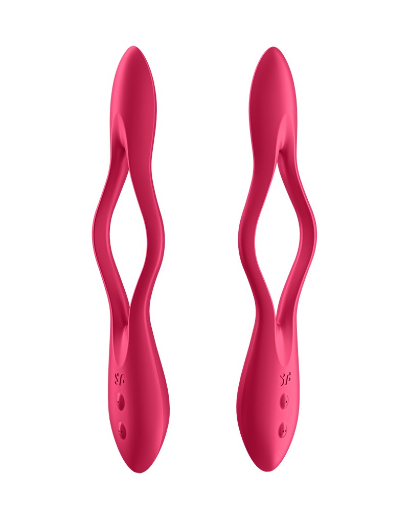 Satisfyer - Elastic Game - Multifunctionele Buigbare Vibrator - Rood