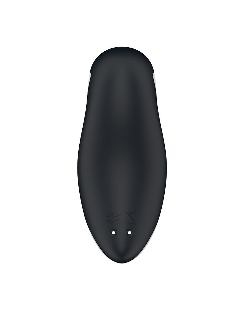 Satisfyer - Orca Luchtdruk Vibrator - Zwart/Wit