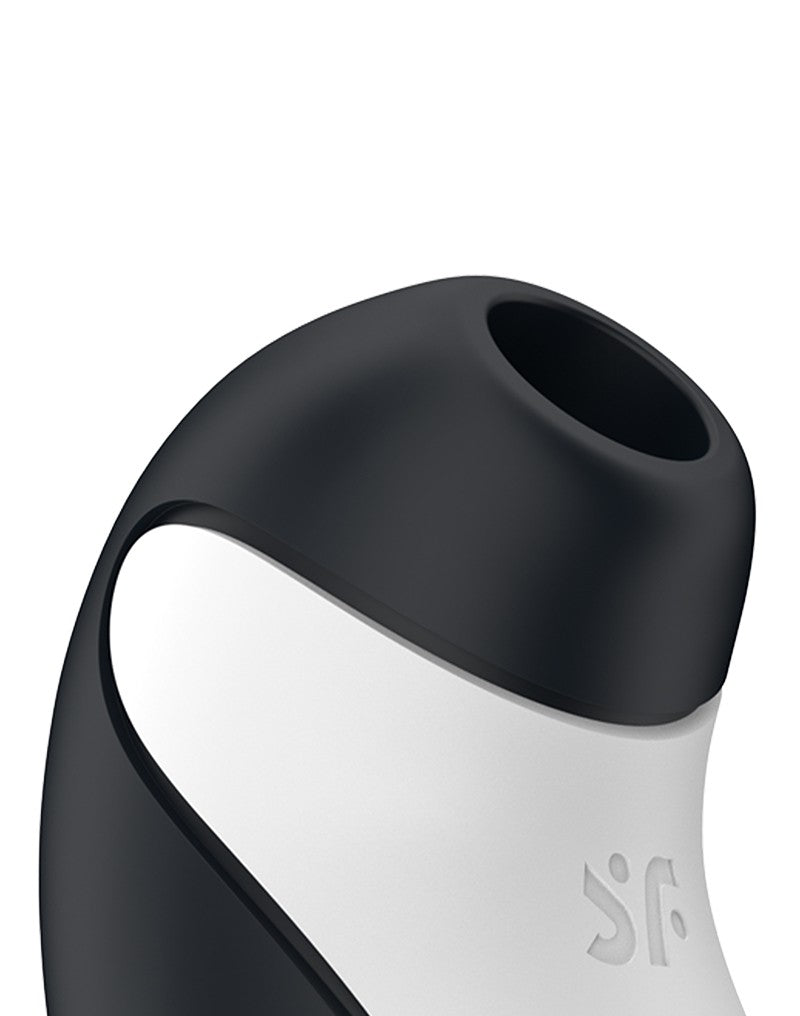 Satisfyer - Orca Luchtdruk Vibrator - Zwart/Wit