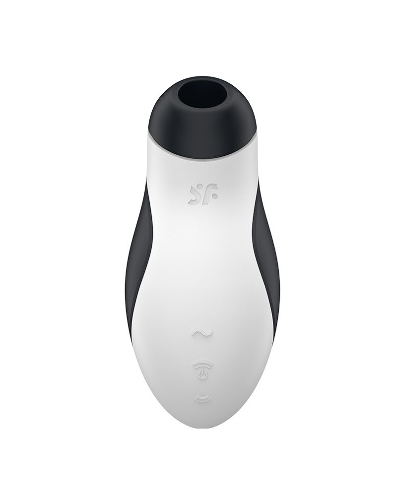 Satisfyer - Orca Luchtdruk Vibrator - Zwart/Wit
