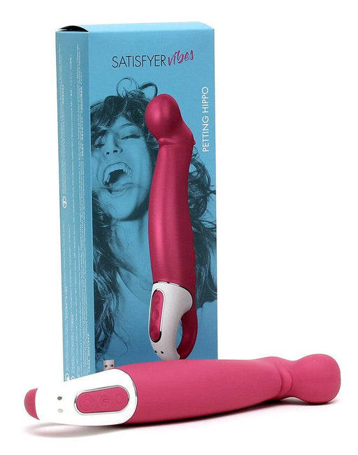 Satisfyer - Petting Hippo - G-spot Vibrator - Fuchsia