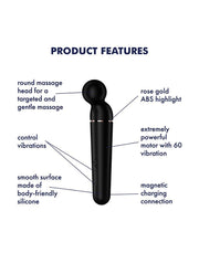 Satisfyer - Planet Wand-er - Wand Vibrator - Zwart