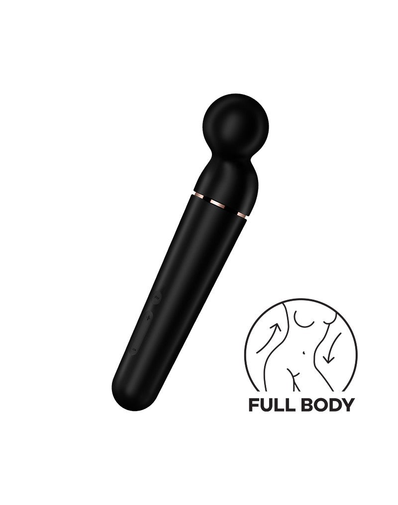 Satisfyer - Planet Wand-er - Wand Vibrator - Zwart