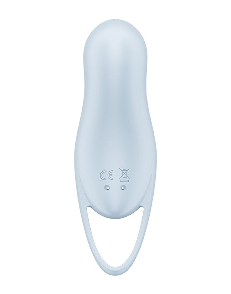 Satisfyer - Pocket Pro - Compacte Vibrerende Luchtdruk Vibrator - Lichtblauw