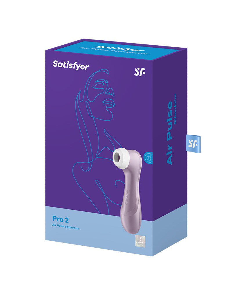 Satisfyer - Pro 2 Generation 2 - Luchtdruk Vibrator - Lila