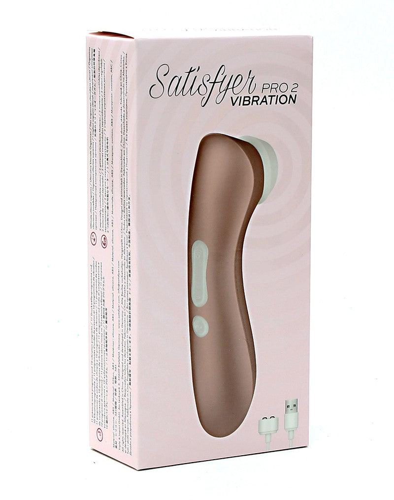 Satisfyer - Pro 2+ - Luchtdruk Vibrator Met Extra vibratie