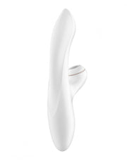 Satisfyer - Pro Rabbit Vibrator - G-spot Vibrator en Luchtdruk Vibrator - Wit
