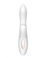 Satisfyer - Pro Rabbit Vibrator - G-spot Vibrator en Luchtdruk Vibrator - Wit