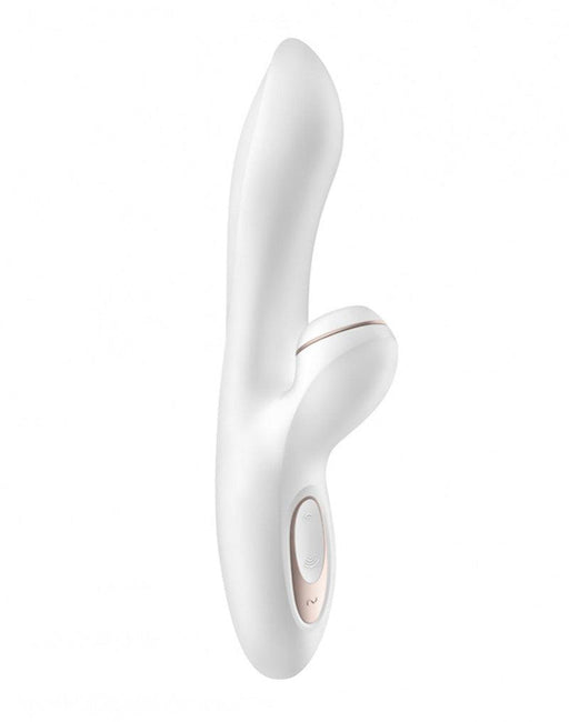 Satisfyer - Pro Rabbit Vibrator - G-spot Vibrator en Luchtdruk Vibrator - Wit
