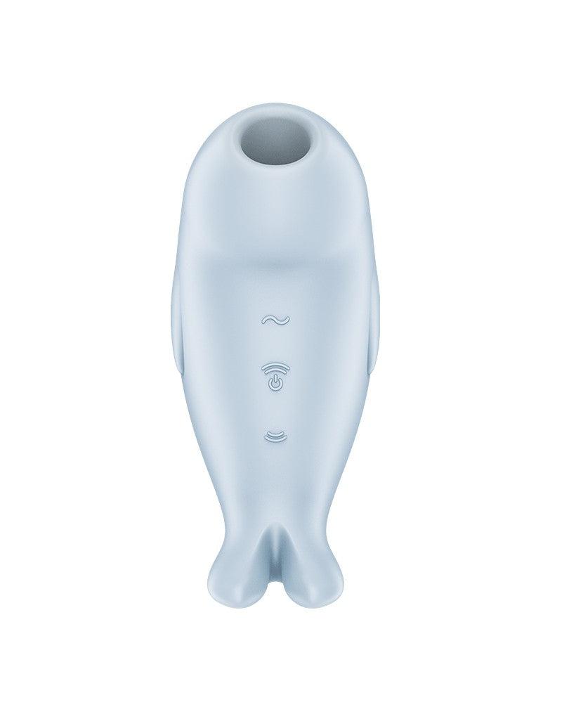 Satisfyer - Seal You Soon - Luchtdruk Vibrator met Vibratie - Lichtblauw