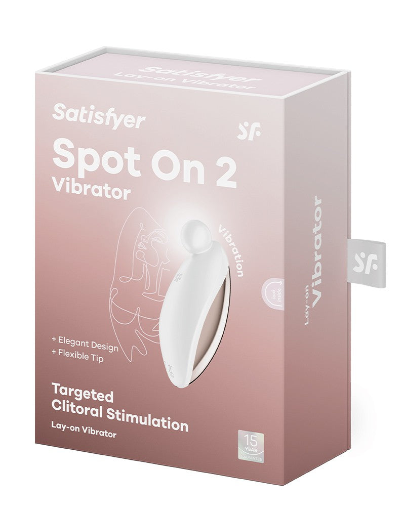 Satisfyer - Spot On 2 - Pinpoint Vibrator - Wit
