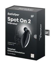 Satisfyer - Spot On 2 - Pinpoint Vibrator - Zwart
