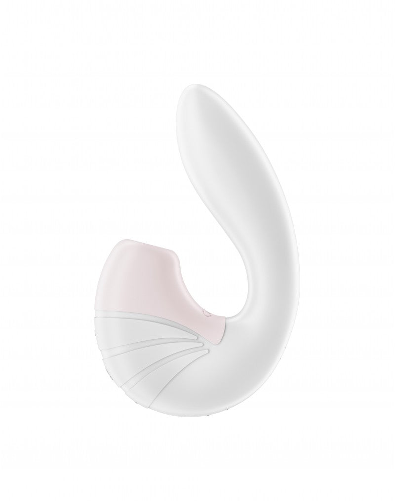 Satisfyer - Supernova - Luchtdruk en G-spot Vibrator - Wit