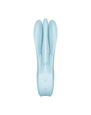 Satisfyer - Threesome 1 - Multi Vibrator Met 3 Voelsprieten - Lichtblauw