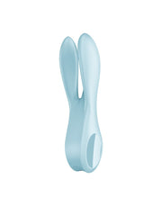 Satisfyer - Threesome 1 - Multi Vibrator Met 3 Voelsprieten - Lichtblauw