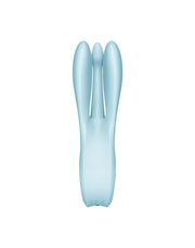 Satisfyer - Threesome 1 - Multi Vibrator Met 3 Voelsprieten - Lichtblauw