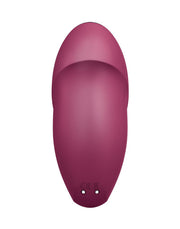 Satisfyer - Tap & Climax 1 - Vibrerende Clitoris Vibrator met Tik/Tapping Functie - Rood