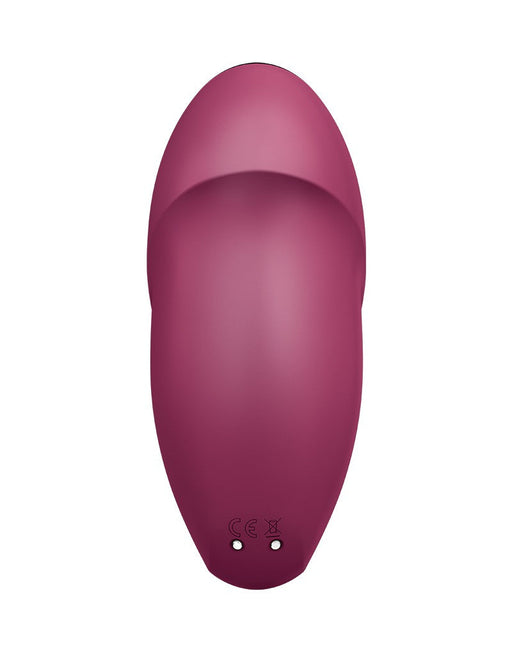 Satisfyer - Tap & Climax 1 - Vibrerende Clitoris Vibrator met Tik/Tapping Functie - Rood