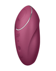 Satisfyer - Tap & Climax 1 - Vibrerende Clitoris Vibrator met Tik/Tapping Functie - Rood