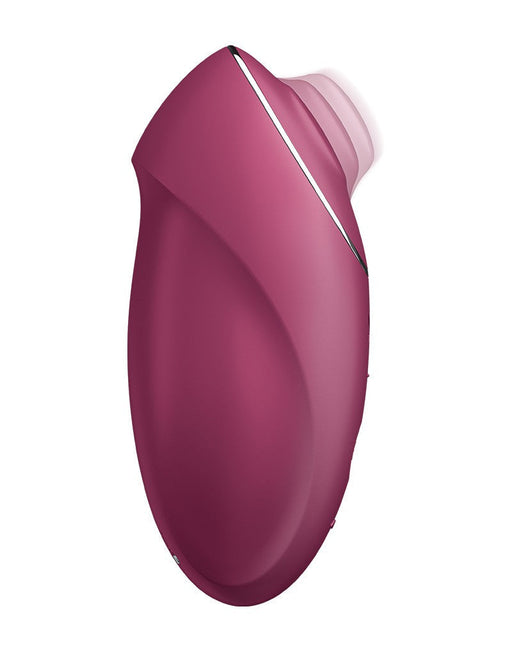 Satisfyer - Tap & Climax 1 - Vibrerende Clitoris Vibrator met Tik/Tapping Functie - Rood