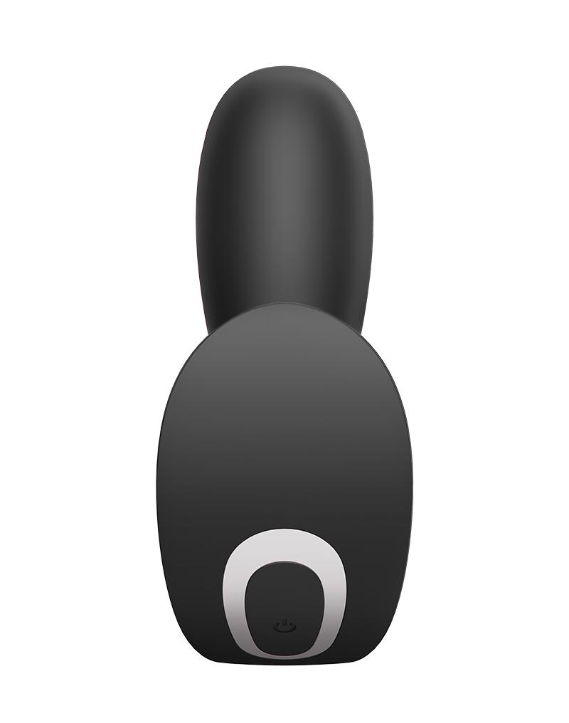 Satisfyer - Top Secret Plus - Draagbare Vibrator Met Anaal Stimulator - Zwart