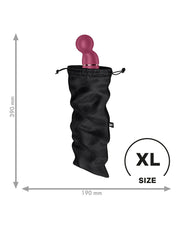 Satisfyer Treasure Bag - Speeltjes Opbergtas - Maat XL - Zwart
