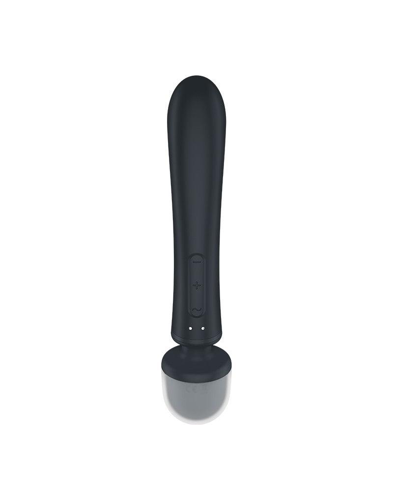 Satisfyer - Triple Lover - 2-in-1 Wand en Rabbit Vibrator - Zwart