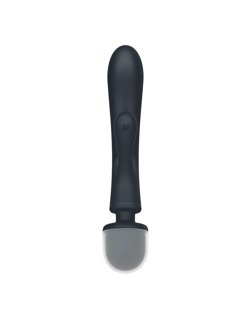 Satisfyer - Triple Lover - 2-in-1 Wand en Rabbit Vibrator - Zwart