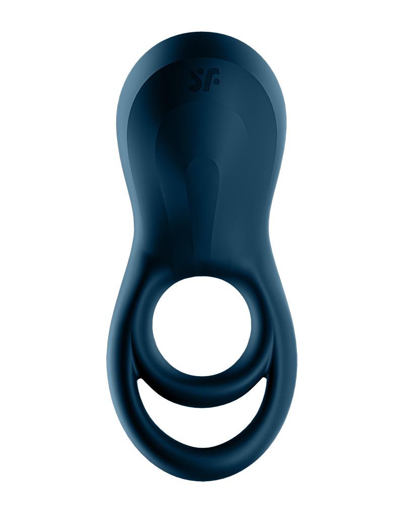 Satisfyer - Vibrerende Cockring Met Partner Stimulator - Koppel Vibrator Epic Duo - Blauw