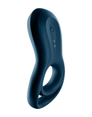 Satisfyer - Vibrerende Cockring Met Partner Stimulator - Koppel Vibrator Epic Duo - Blauw