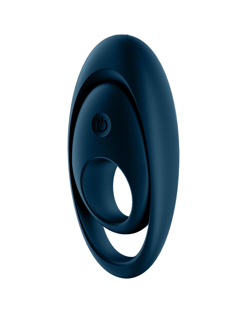 Satisfyer - Vibrerende Cockring Met Partner Stimulator - Koppel Vibrator Glorious Duo - Blauw