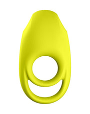 Satisfyer - Vibrerende Cockring Met Partner Stimulator - Koppel Vibrator Spectacular Duo - Geel