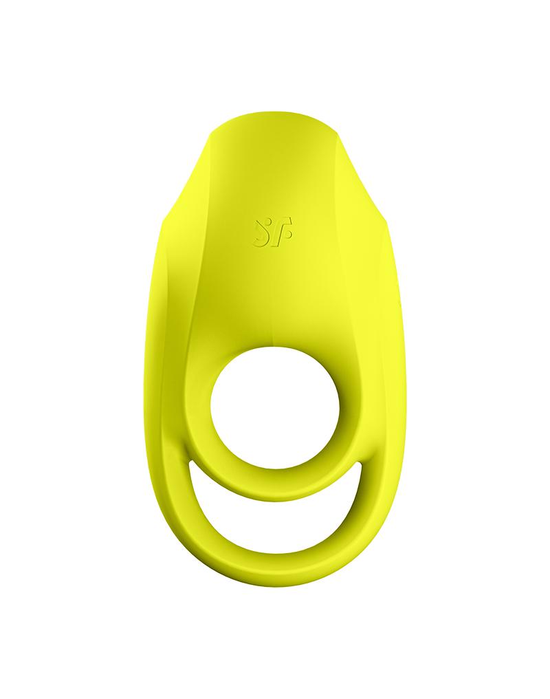 Satisfyer - Vibrerende Cockring Met Partner Stimulator - Koppel Vibrator Spectacular Duo - Geel