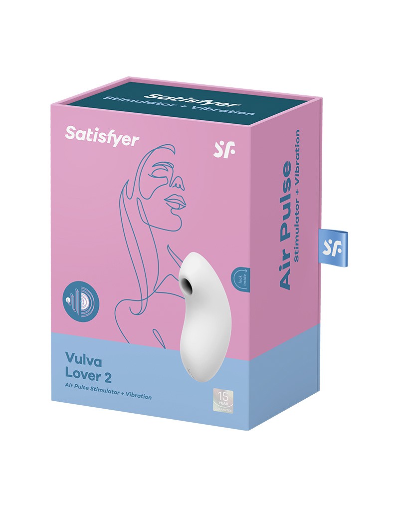 Satisfyer - Vulva Lover - Luchtdruk Vibrator- Wit