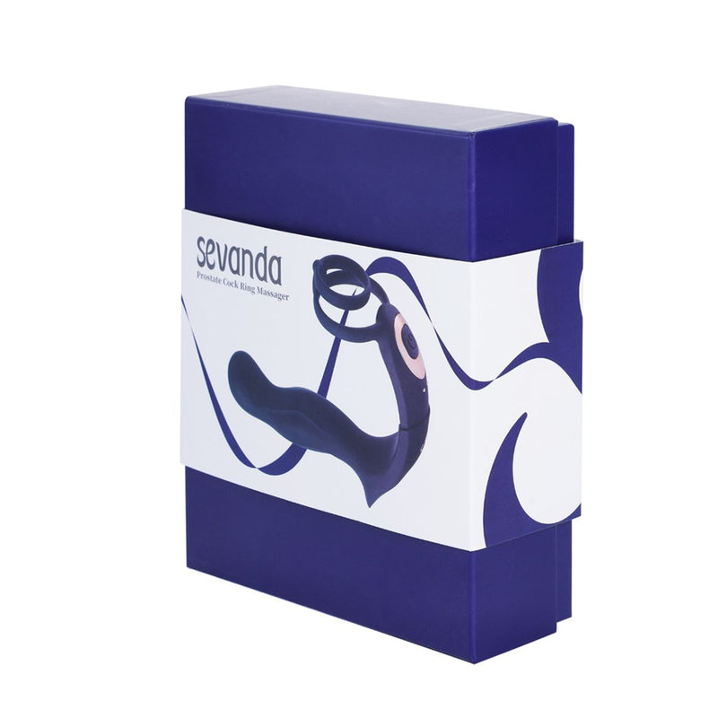 Sevanda - Black Mamba - Cockring met Vibrerende Prostaat Massager