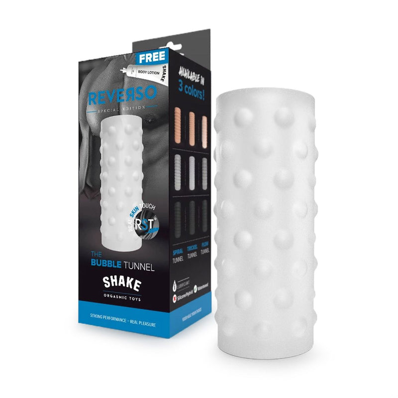 Shake - The Bubble - Masturbator en Penis Sleeve - Transparant