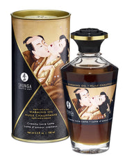 Shunga - Aphrodisiac - Verwarmende Olie Voor Erogene Zones - Om te Kussen/Likken - Creamy Latte