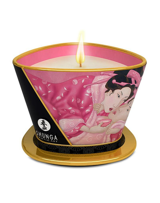 Shunga - Massagekaars - Aphrodisia Rose