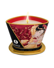 Shunga - Massagekaars - Strawberry Wine Romance