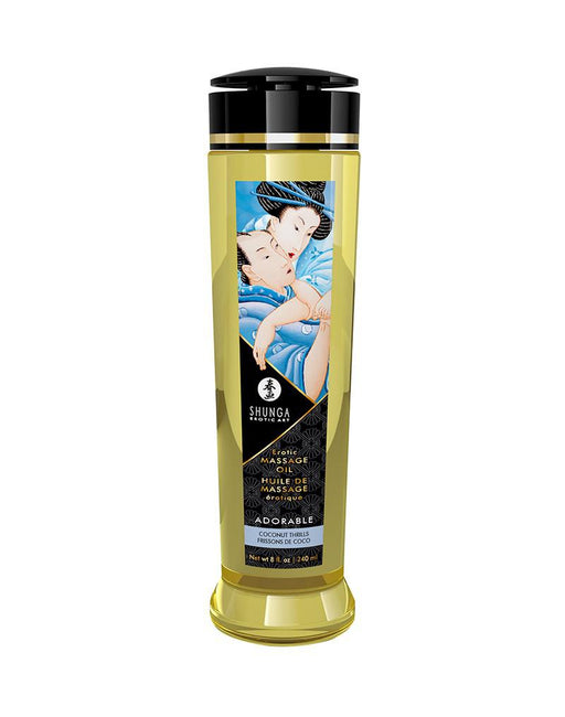 Shunga - Massageolie - Adorable Coconut - 240 ml