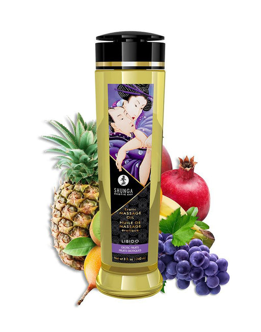 Shunga - Massageolie - Libido Exotic Fruit - 240 ml